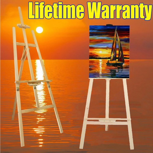 Easel wooden studio artist - wooden,