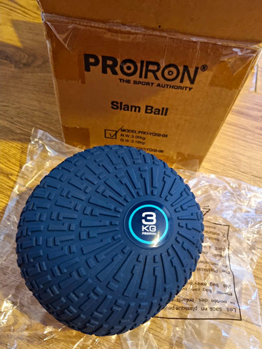 Proiron 3kg slam ball black - 3kg,