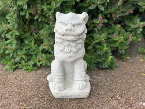 Large chinese lion statue