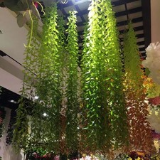 6PCS Simulation Willow Indoor Decoration, Hanging Willow Branches Wedding Decor 