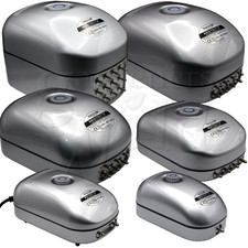 Hailea Super Silent Air Pump ACO96 Aquarium Hydroponics 1/2/4/6/8/12 Way Outlet