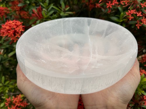 Gemstone carved selenite - gemstone,