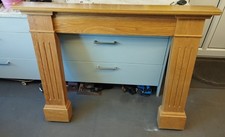 Solid Oak Fireplace Surround