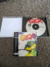 Sony PlayStation PS1 GEX Video Game Complete with Manual