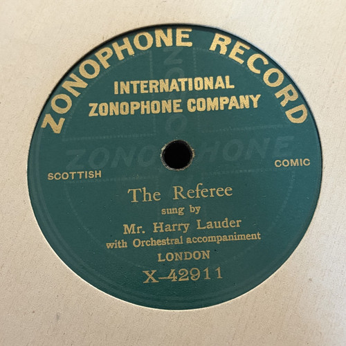 Harry lauder the referee - lauder,