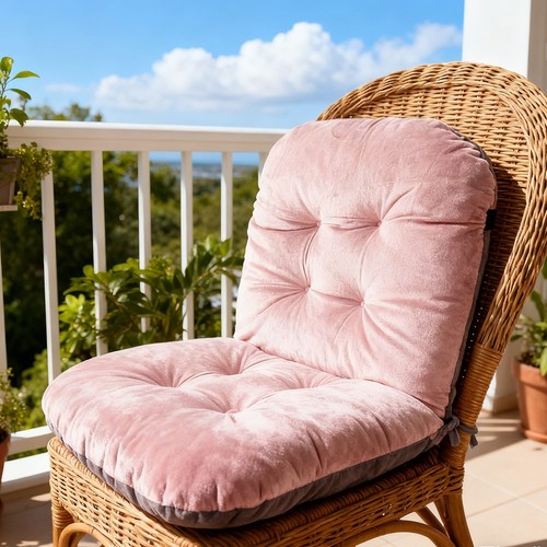 Reversible plush chair padded - reversible,