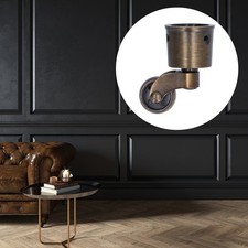 .Round Cup Caster Zinc Alloy