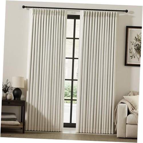 Pinch pleated 100 blackout - pleated, 100%