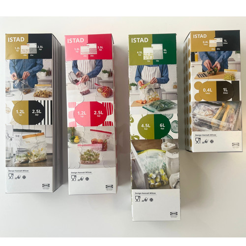 Ikea istad resealable plastic - ikea,