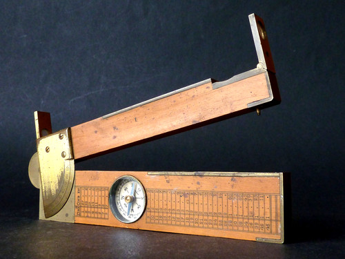 Clinometer level sight compass - level,
