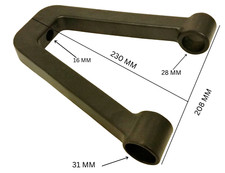 AA30 UPPER A-ARM LEFT OR RIGHT
