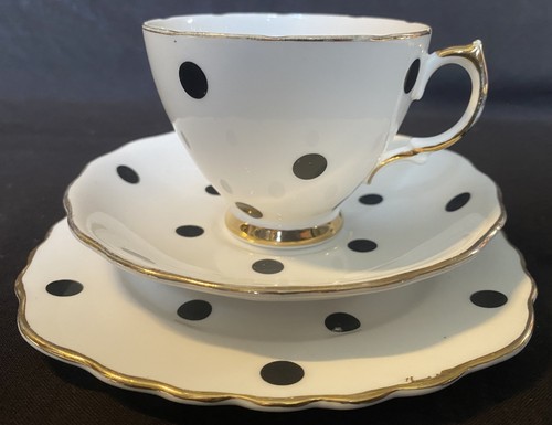 Royal vale bone china - bone, black
