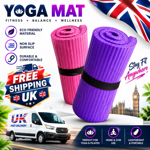 Yoga mat 15mm thick - mat, exercise