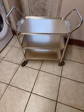 Genuine Carefree Vintage 1960s Art Deco Hostess Cocktail drinks trolley 