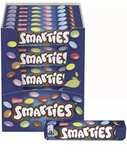 NESTLE SMARTIES TUBES 38G X 48 Chocolate Tubes Christmas Gift