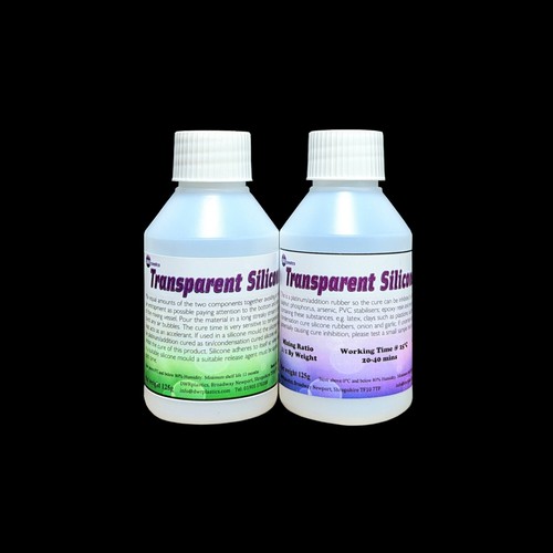 Transparent clear silicone - transparent,