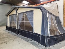 24 VENTURA PACIFIC 250 USED CARAVAN AWNING 1025-1050 SIZE 16 FIBRE FRAME