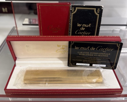 Vintage cartier 24k gold - vintage,