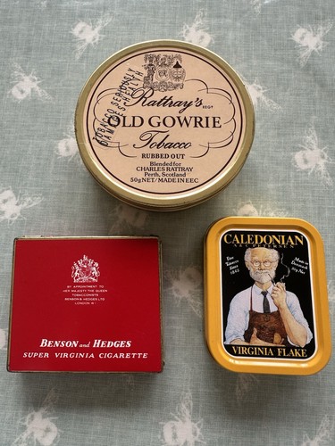 Tins empty old virginia - tins,