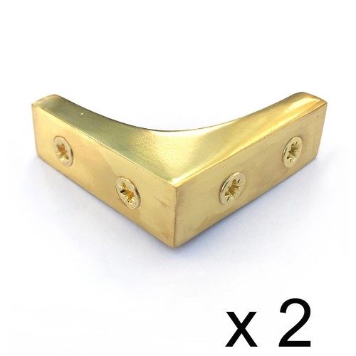 Brass chest protector corner - chest,