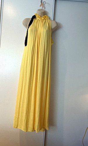 Zara yellow black long - yellow/black, maxi