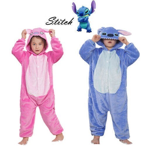 Kids blue stitch - blue,