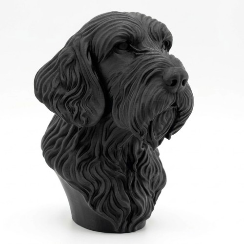 Italian spinone dog bust - dog,