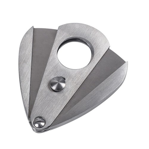 Wood cigar cutter stainless - wood,