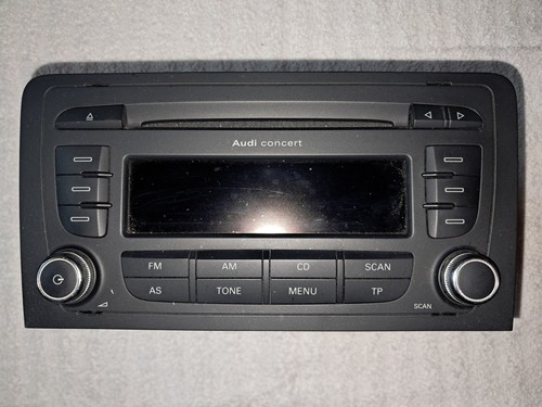Audi concert radio cd - audi, a3