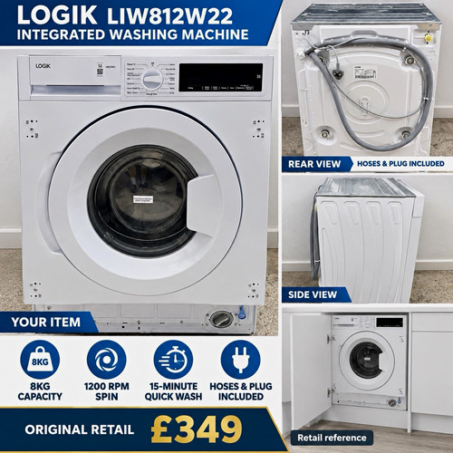 Logik liw812w22 integrated - logik,
