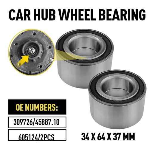 2pcs car hub wheel - wheel, bearing