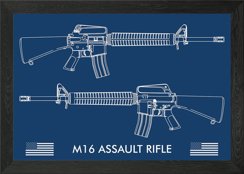M16 assault rifle usa - rifle,