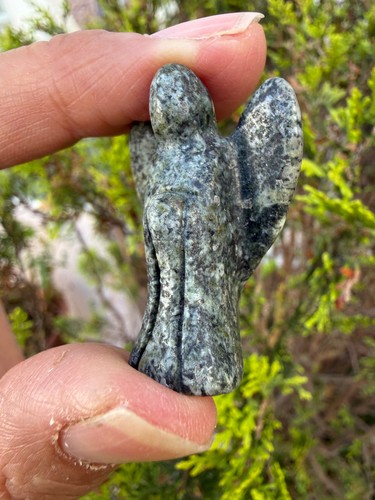 Preseli bluestone carved heart - bluestone,