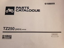 YAMAHA TZ 250 5KE4 PARTS LIST MANUAL CATALOGUE 1B5KE-100E1 2005 nos
