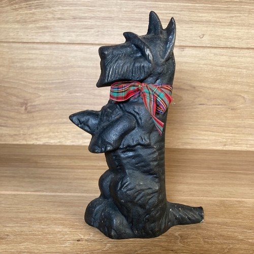 Scottie dog door stop - dog,