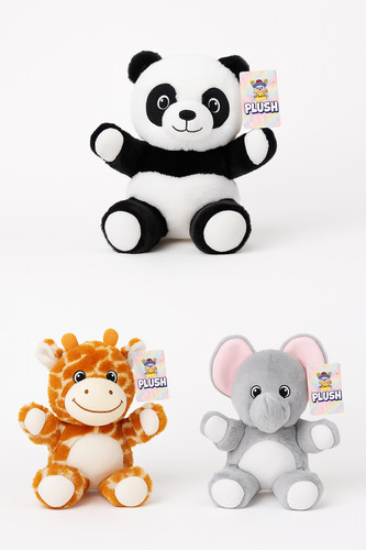 Soft plush jungle animals - soft,