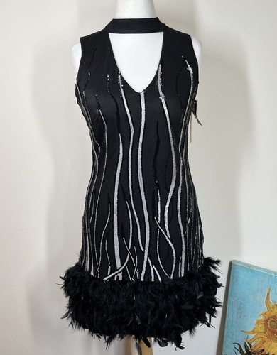 Coast lily sequin - lily, feather