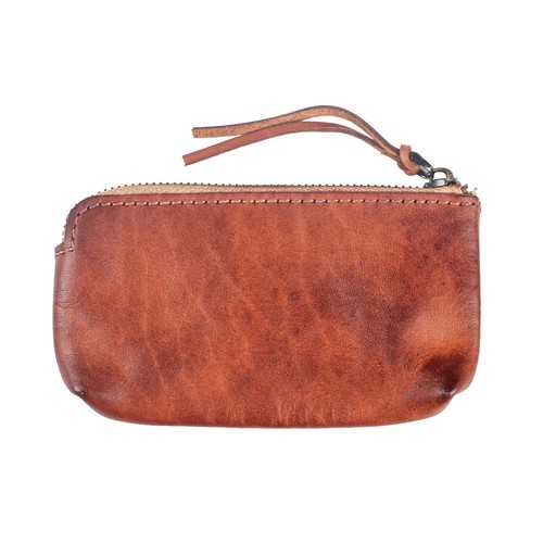 Leather tobacco pouch - leather,
