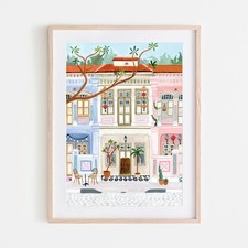 0_Singapore Art Print