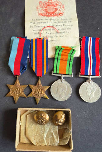 Group 4 medals - group, of