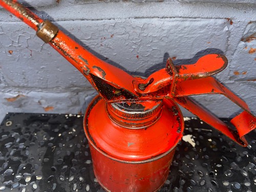 Vintage burracan oiler oil - vintage, can