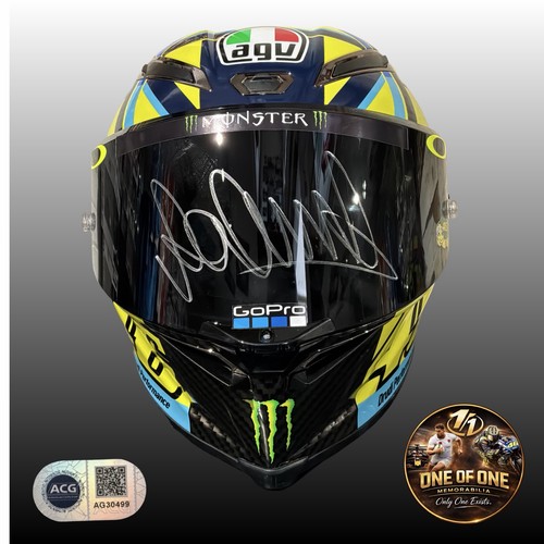 Valentino rossi signed replica - valentino,