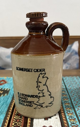 Vintage ceramic cider jug - , for