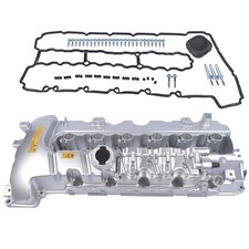 For BMW 135i 335i 535i 740i X6 Z4 N54B30A 3.0L Aluminum Valve Cover 11127565284