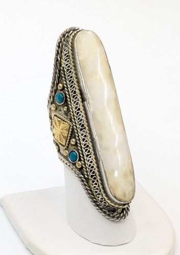 Vtg huge tibetan white - vtg,