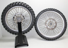 13-17 SUZUKI RMZ450 RM-Z450 EXCEL FRONT REAR WHEELS RIMS SET (READ)