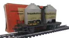 VINTAGE MARKLIN HO GAUGE 4511 PULVERISED COAL SILO WAGON DB 543 082 MODEL BOXED