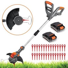 Cordless Strimmer 20V Bundle Grass Trimmer Kit Garden Electric Lawn Edger Cutter