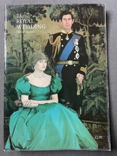 Charles & Diana Wedding 1981 The Royal Wedding, Official Souvenir R. E. Willson