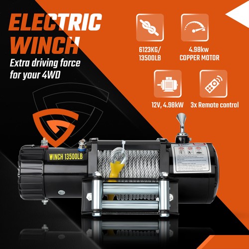 Professional electric winch - professional,